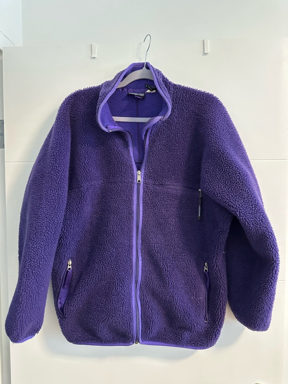 Patagonia Vintage 2000s Purple Fleece Sherpa